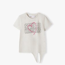 14TEE 36T: Graphic T-Shirt Tie Front (8-14 Years)